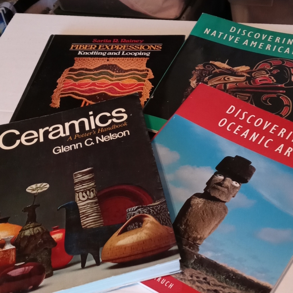 Bundle of Four Books About Art